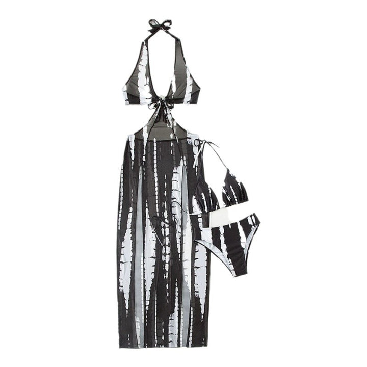 Damen Set mit Maxikleid und Bikini Drune