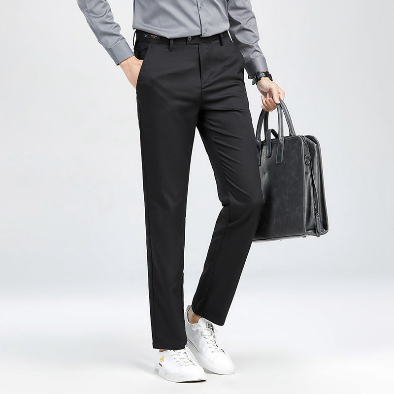 Herren Chinohose mit bequemer Passform und elastischem Bund Drune