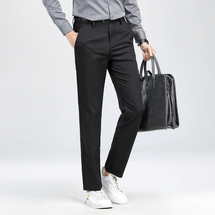 Herren Chinohose mit bequemer Passform und elastischem Bund Drune