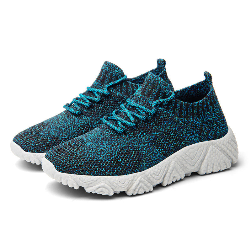 Unisex nan urbaner Strick-Schlupfsneaker mit sockenhaftem Schaft und markanter Profilsohle Drune