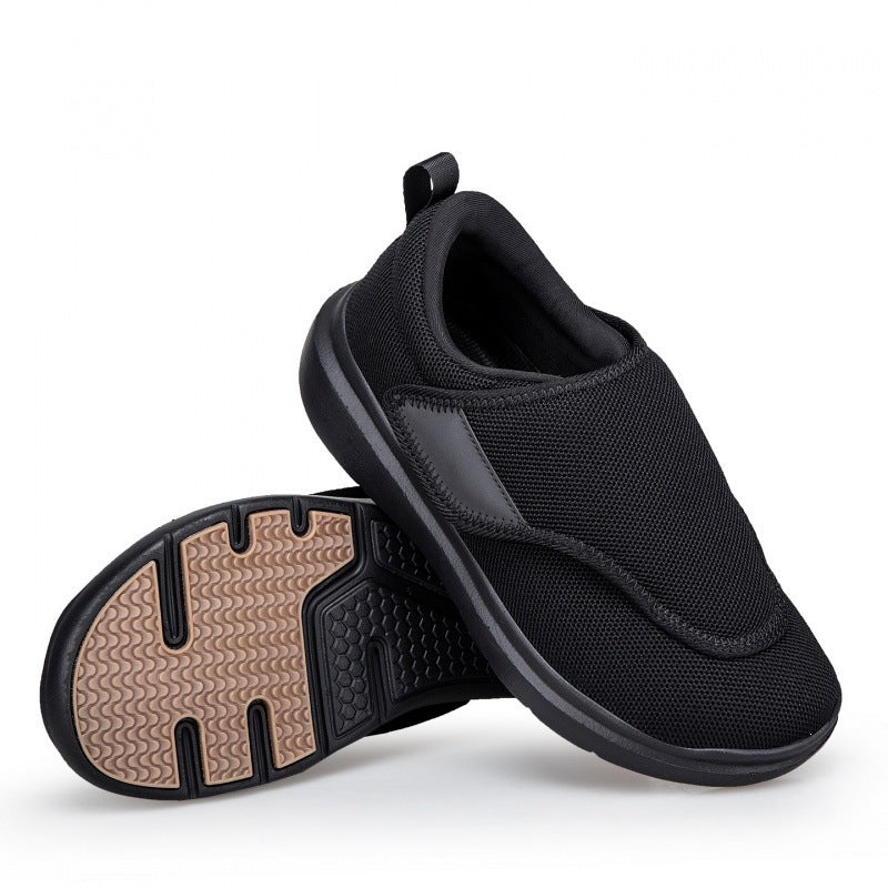 Herren Atmungsaktive Slip-On Sneaker mit Klettverschluss Drune