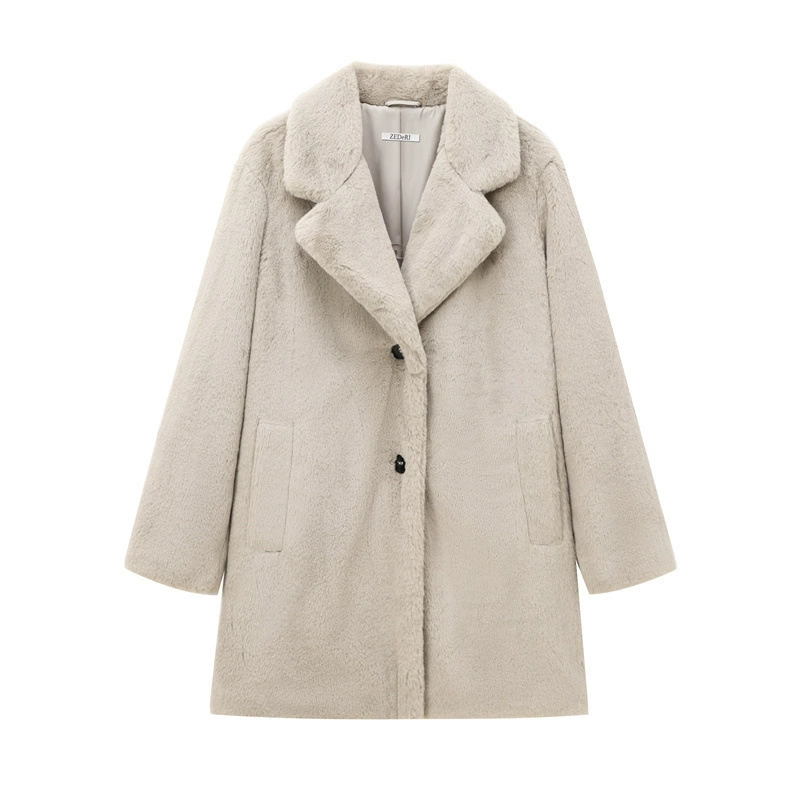 Drune | Damen Teddyjacke Warmer Winterstil