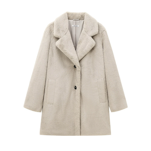 Drune | Damen Teddyjacke Warmer Winterstil