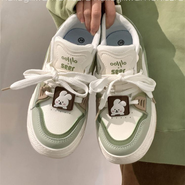 Damen Sneakers mit einzigartigen Tierapplikationen und atmungsaktiver Sohle Drune
