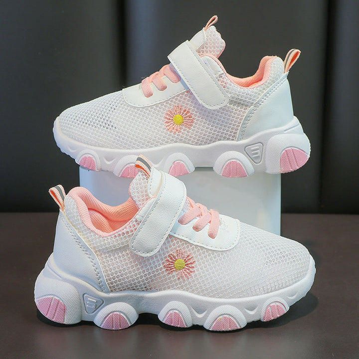 Damen Atmungsaktive Komfort Sneaker mit praktischem Klettverschluss Drune