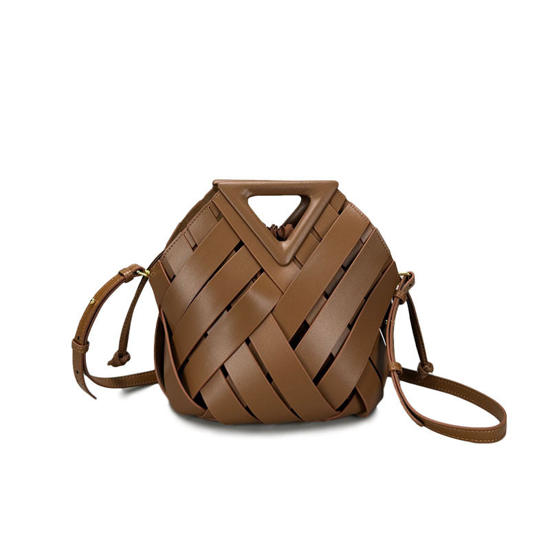 Damen Artistic Woven Handtasche Drune