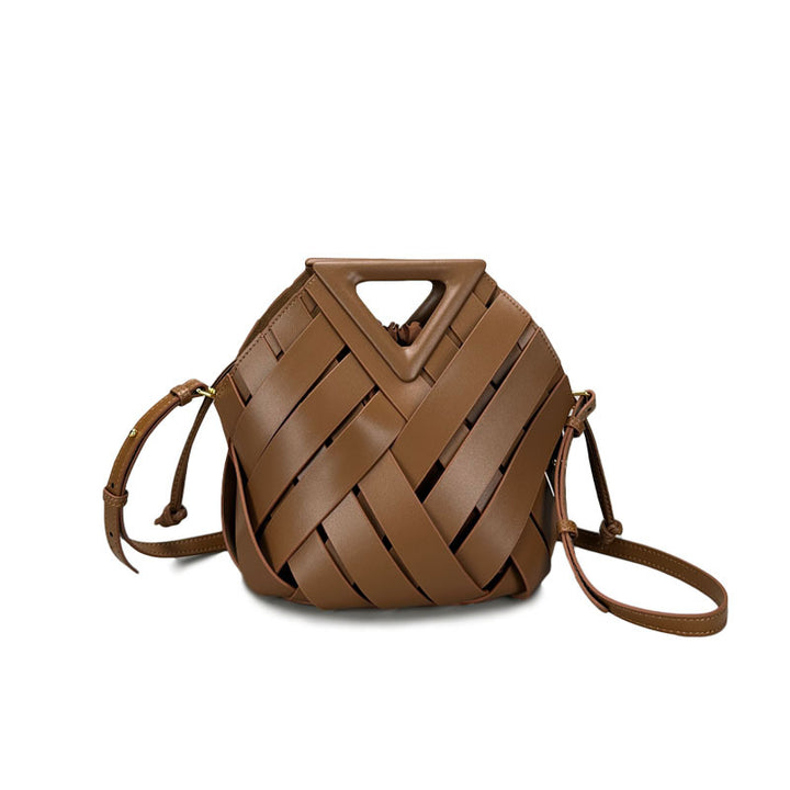 Damen Artistic Woven Handtasche Drune