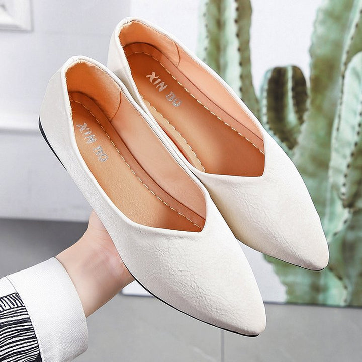 Damen Ballerinas mit elegantem spitzem Design und komfortablem Fußbett Drune