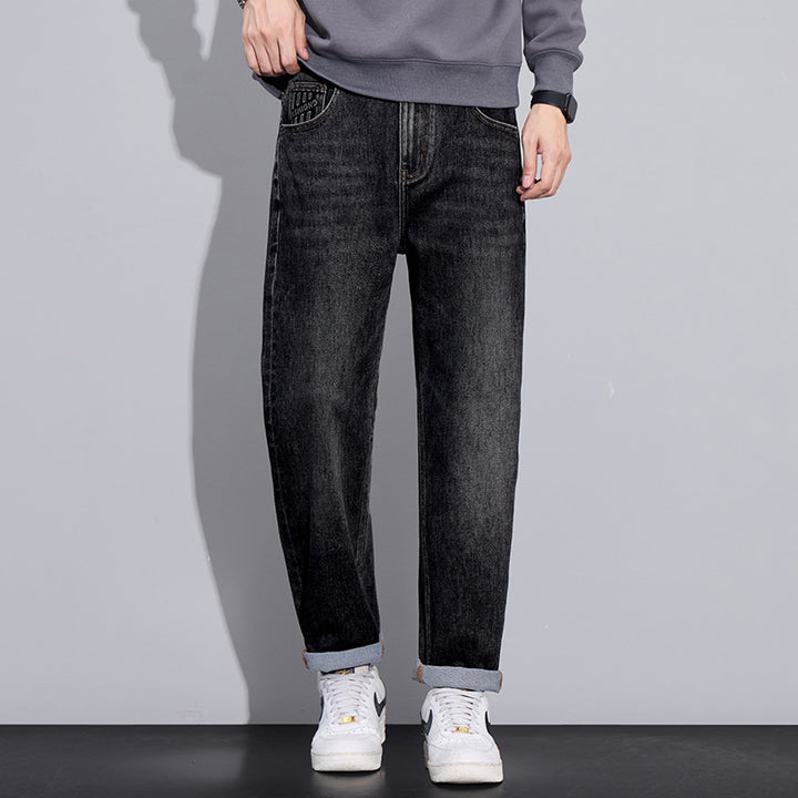 Herren Modische Jeans mit lässigem Schnitt Drune