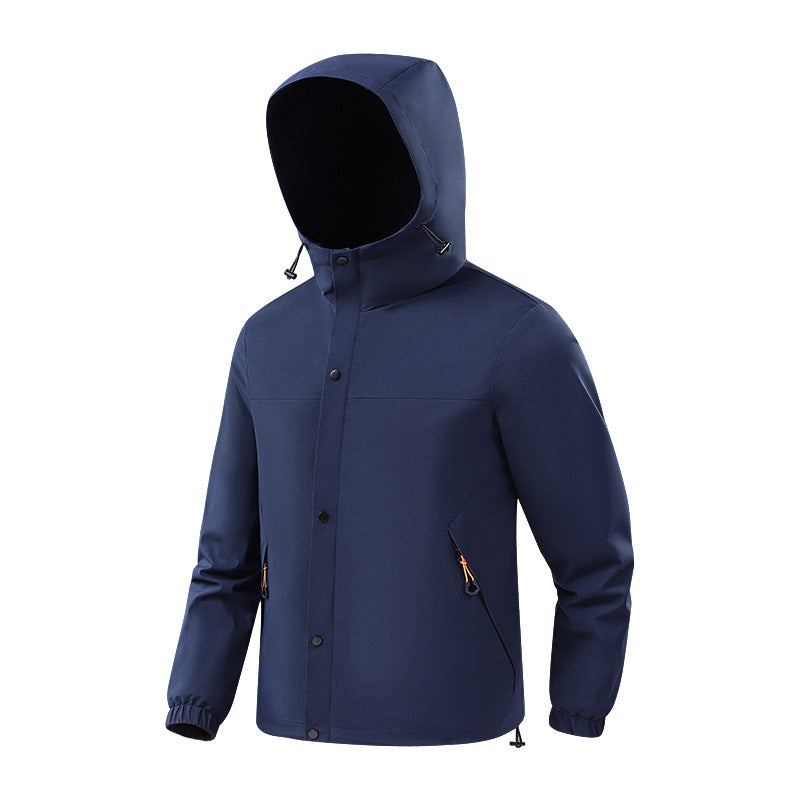 Herren Atmungsaktive Outdoor-Jacke Drune