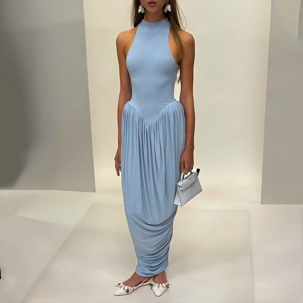 Damen Elegantes und fließendes Abendkleid Drune
