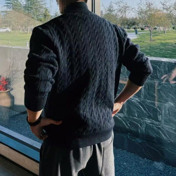 Herren Elegante und moderne Strickjacke Drune