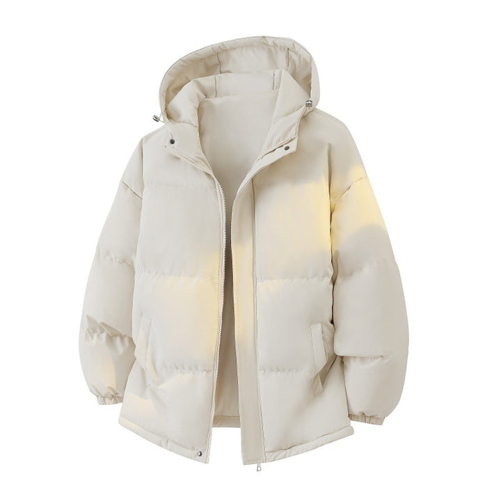 Damen Modische Daunenjacke mit hohem Kragen Drune