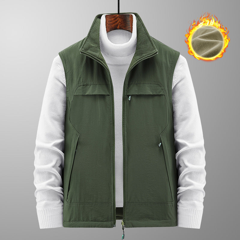 Herren Sportliche Funktionsweste Drune