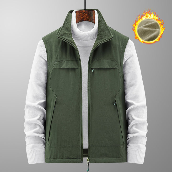 Herren Sportliche Funktionsweste Drune