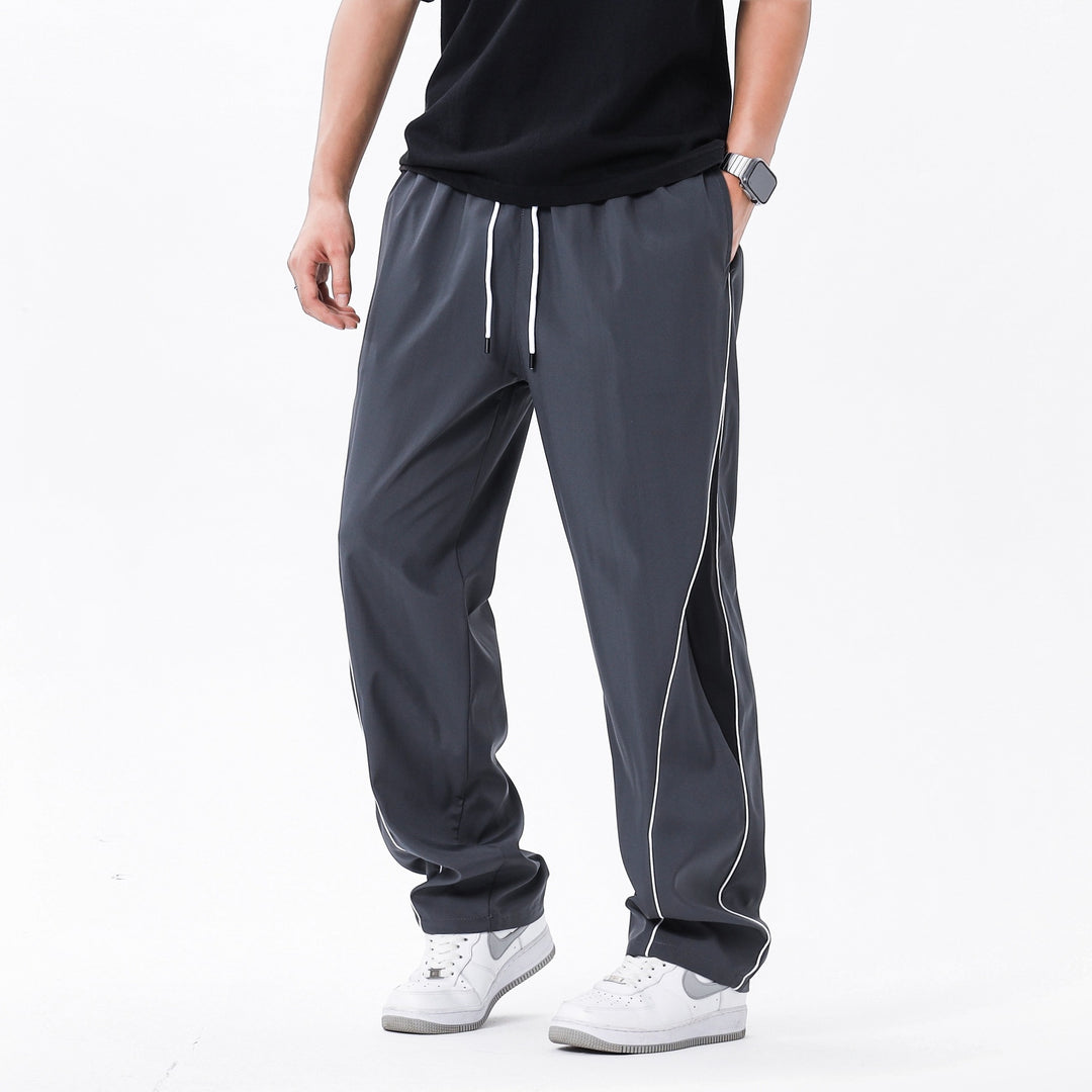 Herren Sportliche Trainingshose mit elastischem Bund Drune