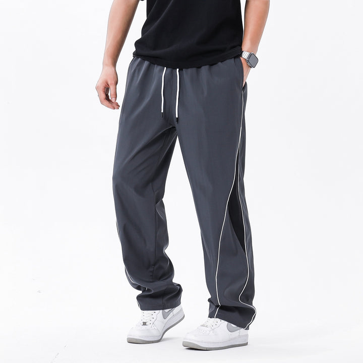 Herren Sportliche Trainingshose mit elastischem Bund Drune