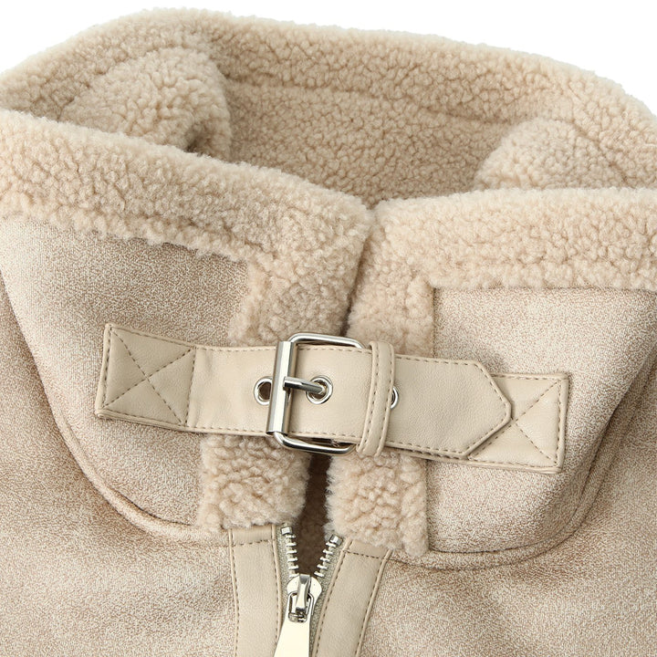 Damen Modische und kuschelige Fleece Weste Drune