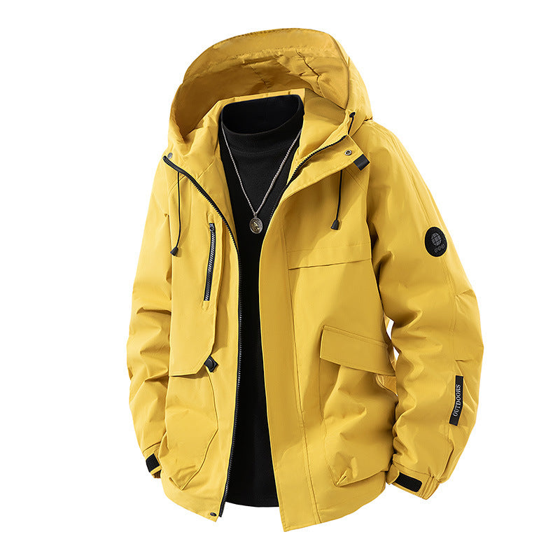 Herren Wasserdichte und atmungsaktive Übergangsjacke Drune