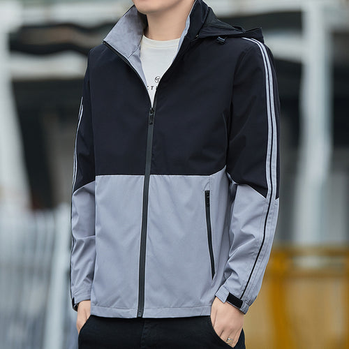 Herren Modernes Outdoor-Jacke Drune