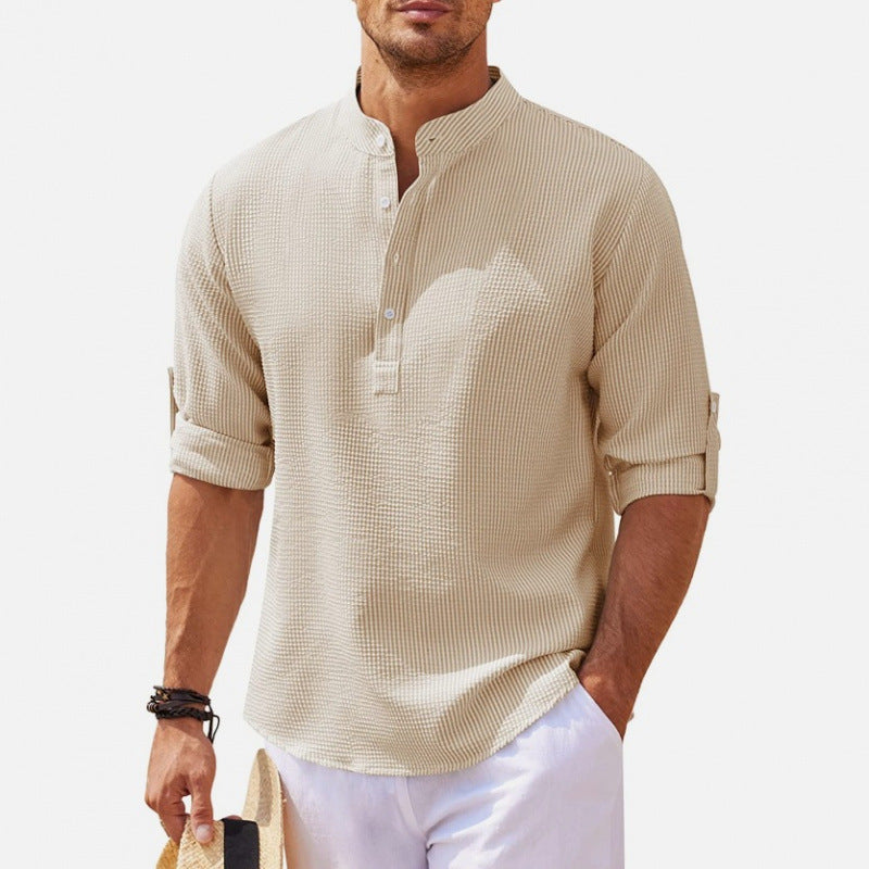 Herren elegante Hemd Drune