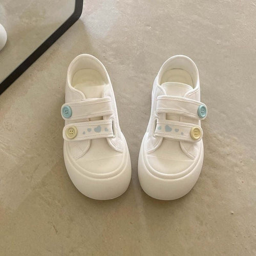 Damen Sneakers mit farbigen Knopf-Details und flexiblem Design Drune