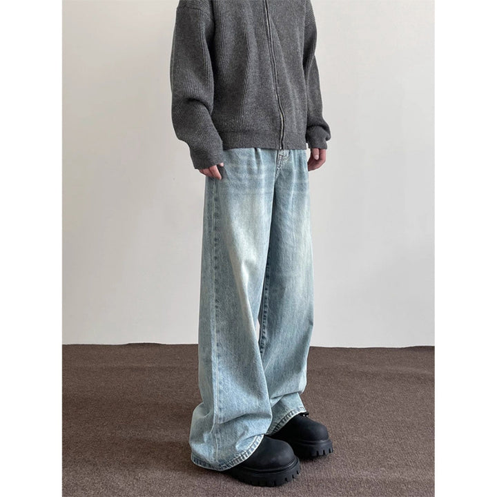 Damen Weite Denim-Jeans Drune