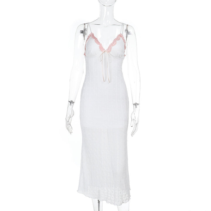 Damen figurbetonte Bluse mit Rüschendetails und Schnürung Drune