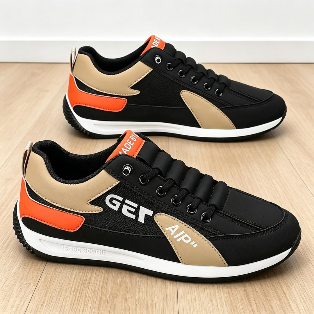 Herren Sportliche Sneakers mit Atmungsaktivem Obermaterial Drune