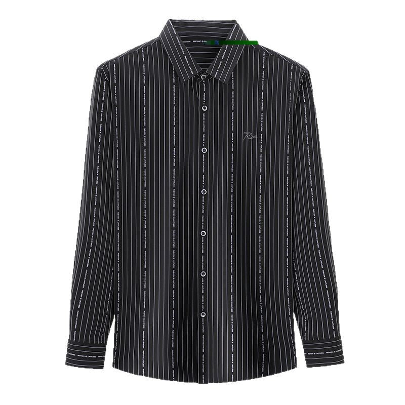 Herren Hemd mit modernem Streifenmuster und eleganter Passform Drune