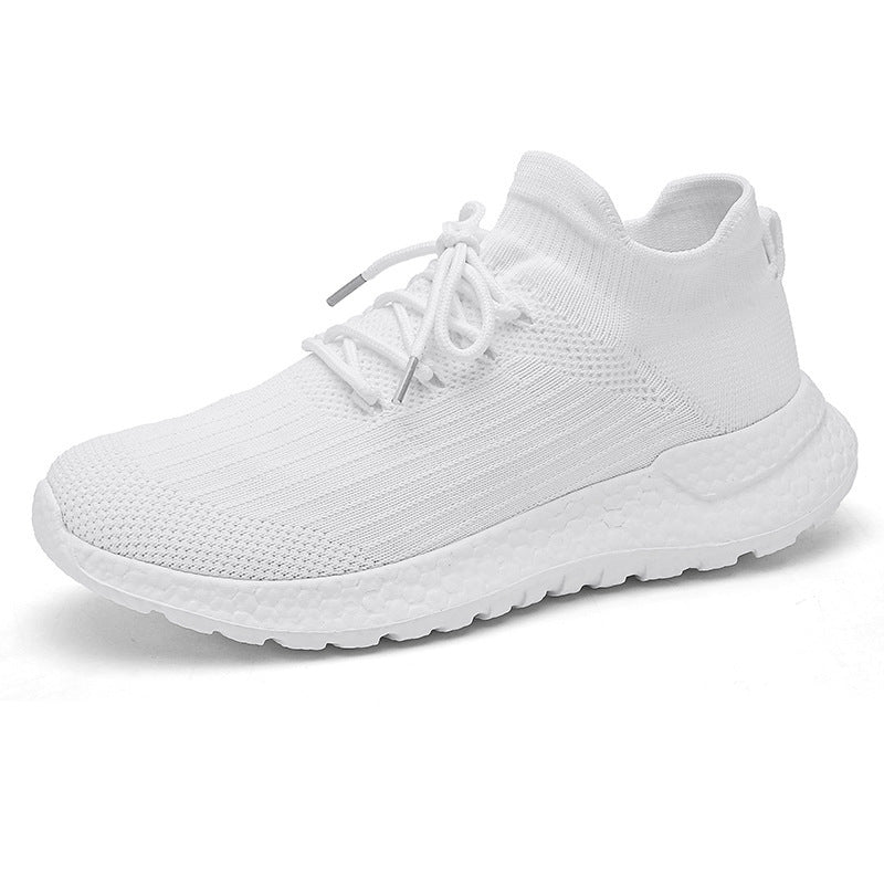 Unisex nahtloser Strick‑Sock‑Sneaker mit gepolsterter Hohlkammer‑Zwischensohle und griffiger Wabensohle Drune