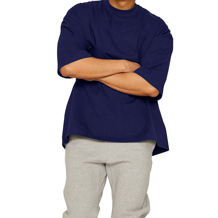 Herren Oversize T-Shirt mit atmungsaktiver Baumwolle Drune