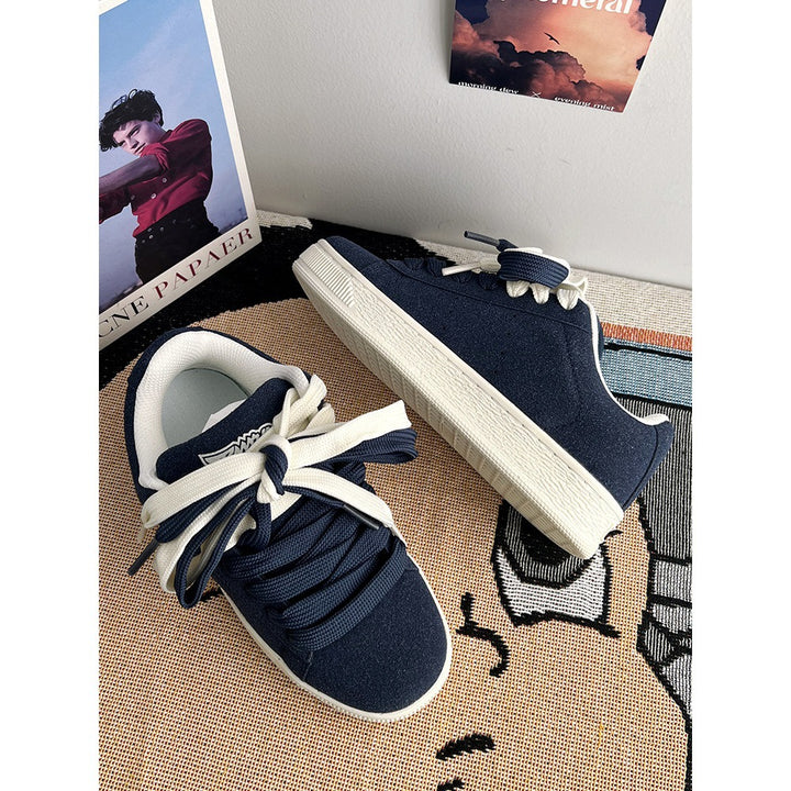 Herren Sportliche Sneakers aus Wildleder Drune