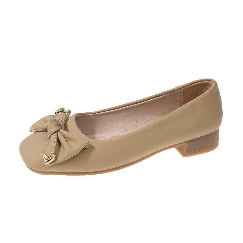 Damen Ballerinas mit elegantem Schleifen-Detail und weichem Fußbett Drune