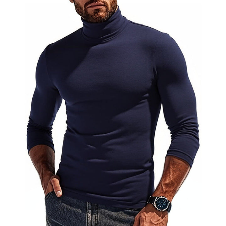 Herren Rollkragenpullover im modernen Design Drune