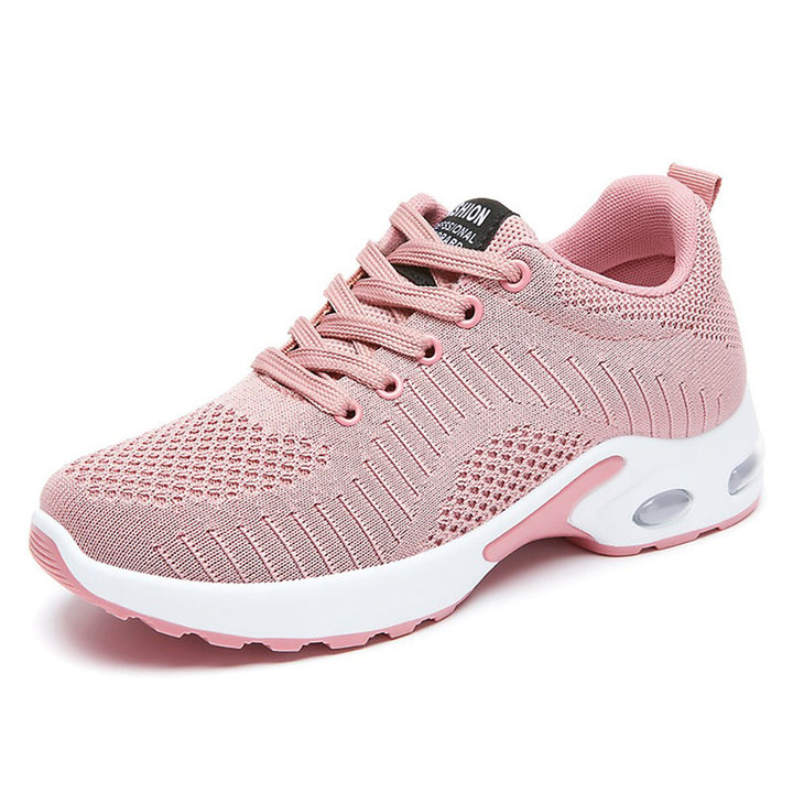 Damen nan gestrickter Komfort-Sneaker mit sichtbarer Air-Unit, entlastender Memory-Fußbett-Einlage und griffiger Profilsohle Drune