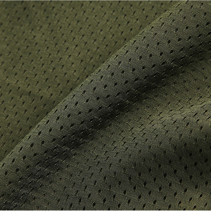 Unisex Canvas-Utility-Weste mit gestreiftem Innenfutter, aufgesetzten Taschen und Knopfverschluss Drune