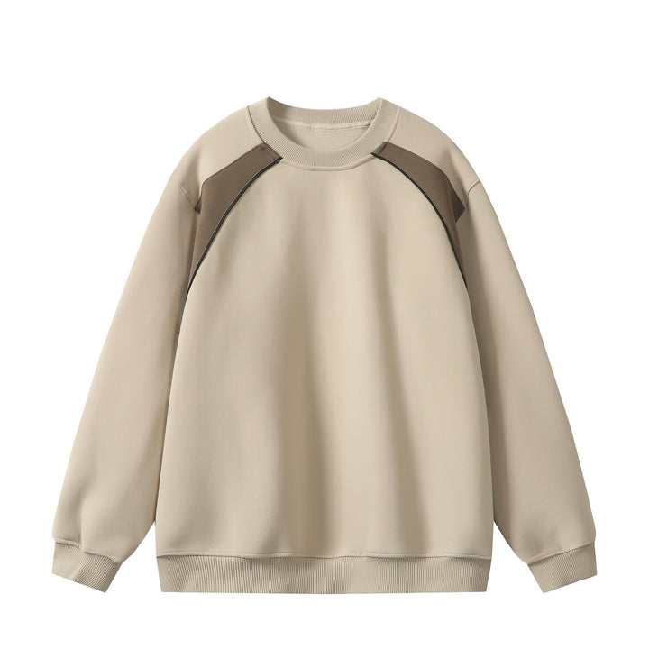 Unisex Oversize Sweatshirt mit Kontrast‑Schulterpanele Drune