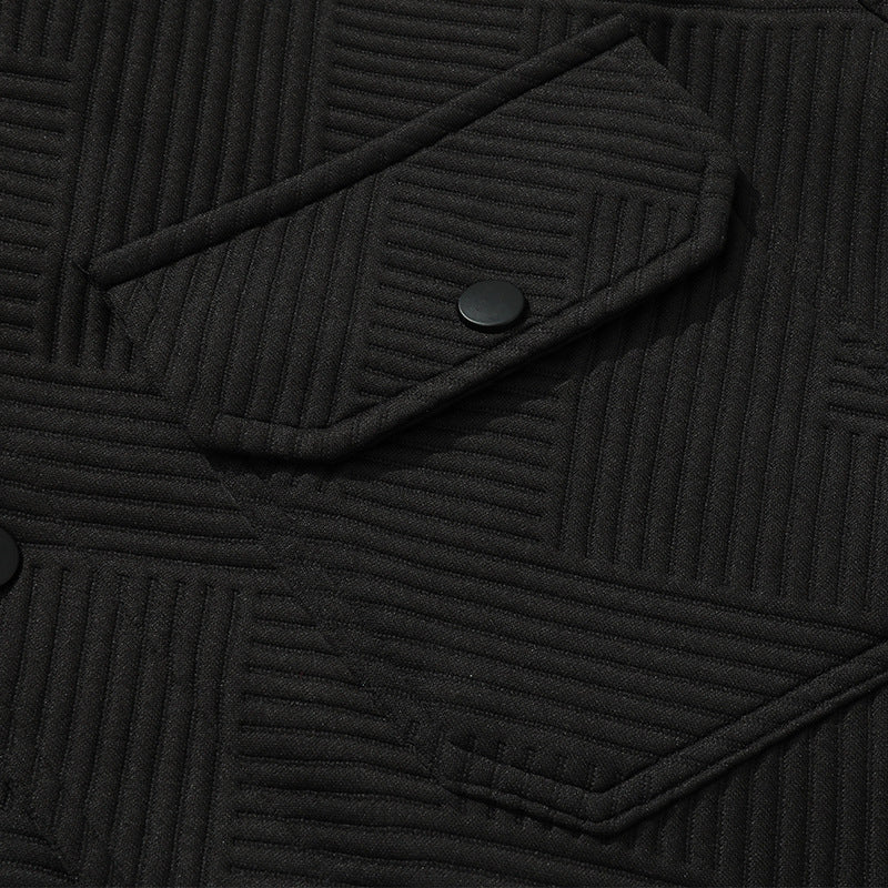 Herren Modische und funktionale Jacke mit Kapuze Drune