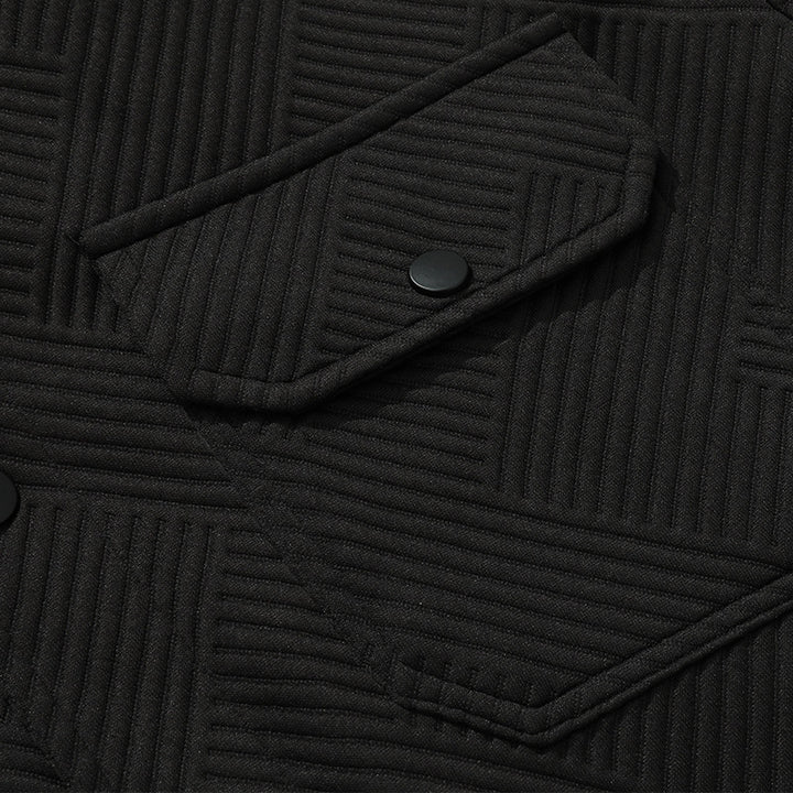 Herren Modische und funktionale Jacke mit Kapuze Drune