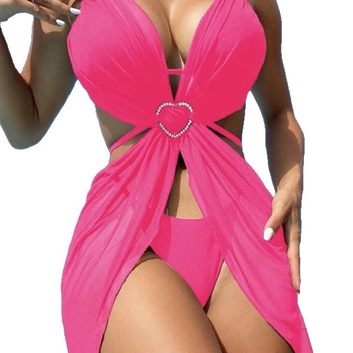 Damen Badeanzug mit eleganter Schnittführung Drune