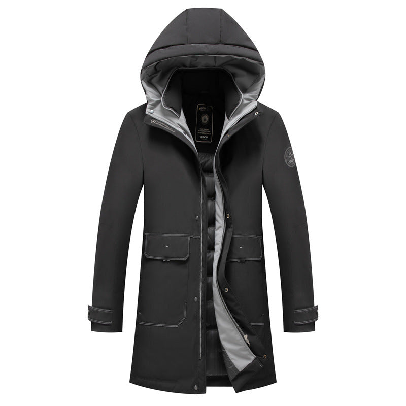 Herren Winterparka mit abnehmbarer Stepp-Innenjacke Drune