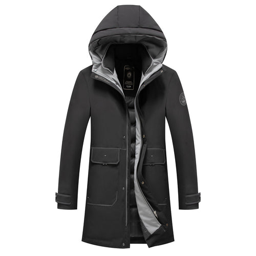 Herren Winterparka mit abnehmbarer Stepp-Innenjacke Drune