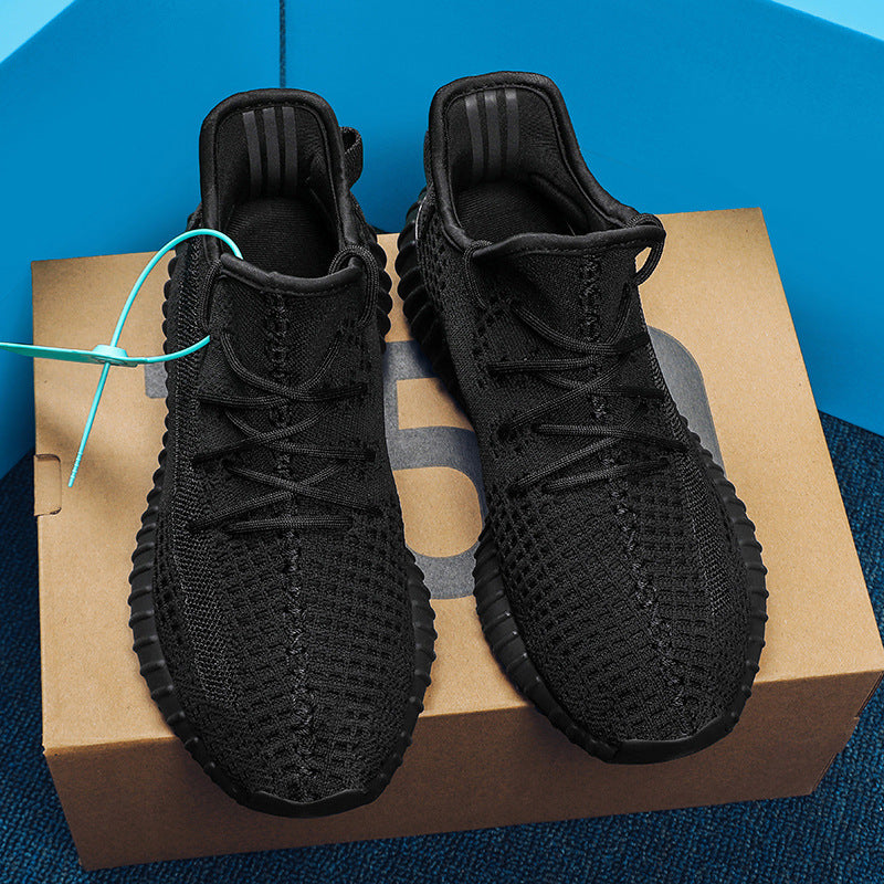 Damen Hochleistungs-Laufschuhe mit atmungsaktiver Strickoberfläche und rutschfester Sohle Drune