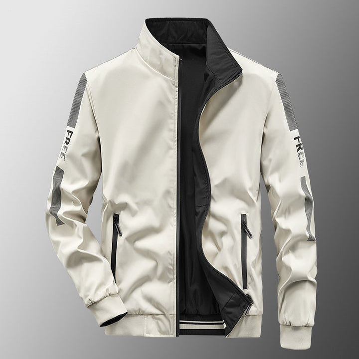Herren Sportliche Windbreaker Jacke Drune