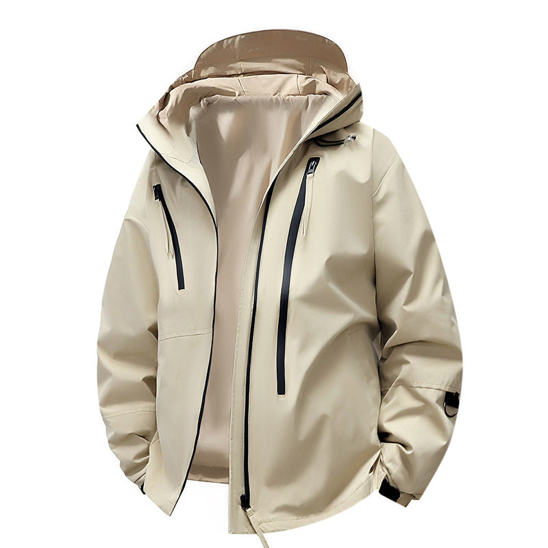 Herren Funktionale Wasserfeste Outdoor-Jacke Drune
