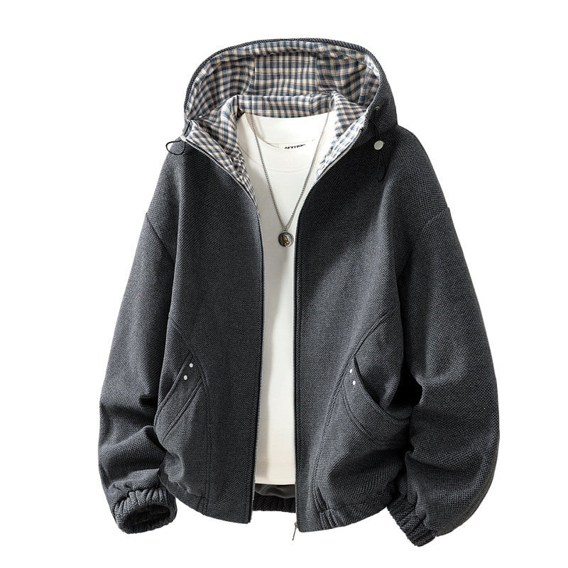 Damen Stylische Übergangsjacke mit Fleecefutter Drune