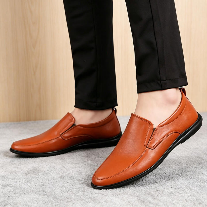 Herren Elegante Slip-On Lederschuhe Drune 1788175503