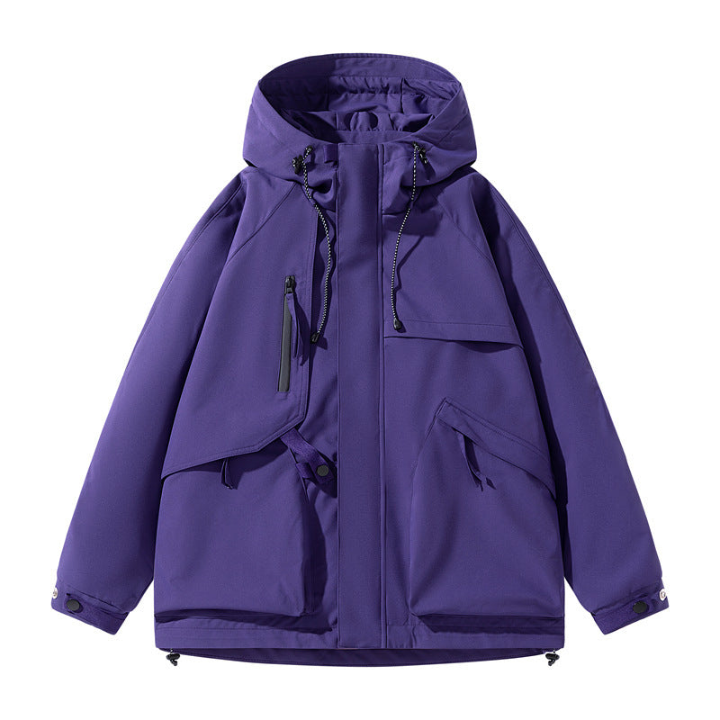 Herren Technische Wasserfestes Outdoor-Jacke Drune