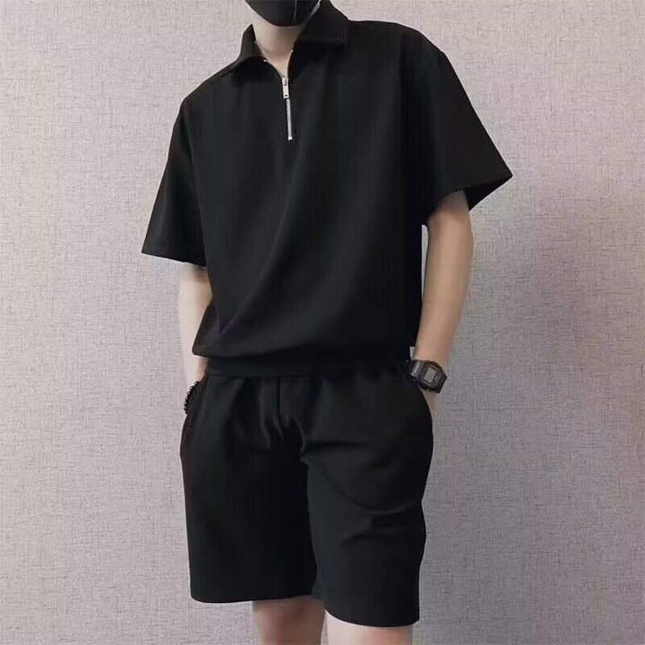 Herren Kurzarm Sportanzug Drune
